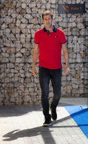 POLO DROP SHOT FUSTER RED 2021