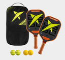 SET PICKLEBALL FORTUM 1.0 SET X 2 PIEZAS + 4 PARA EXTERIOR