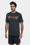 CAMISETA DROP SHOT TEAM NEGRA/ROJA 20