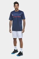CAMISETA DROP SHOT TEAM MARINO/ROJO 19
