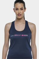CAMISETA DROP SHOT TEAM MARINO/FUCSIA MUJER 2019 