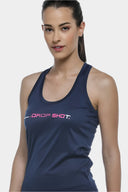 CAMISETA DROP SHOT TEAM MARINO/FUCSIA MUJER 2019 