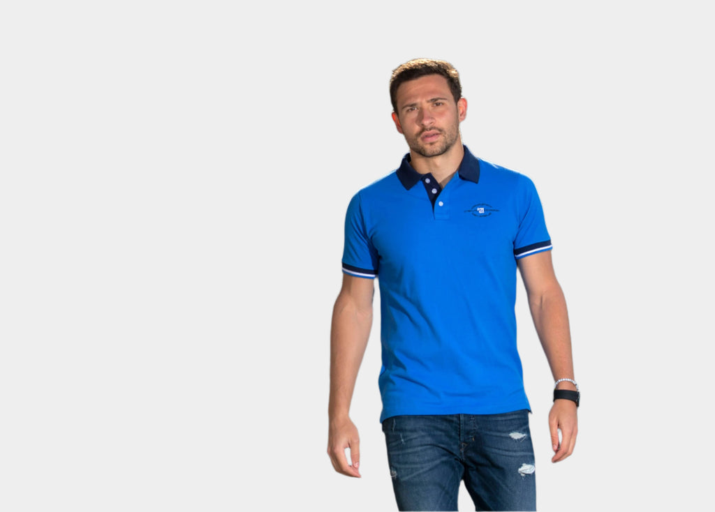 POLO DROP SHOT FUSTER AZUL 2021 