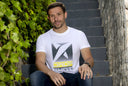 CAMISETA DE ENTRENAMIENTO DROP SHOT CAMPA BLANCA 21