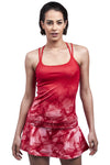CAMISETA SIN MANGAS DROP SHOT LYRA ROJA 21