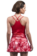 CAMISETA SIN MANGAS DROP SHOT LYRA ROJA 21