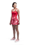 CAMISETA SIN MANGAS DROP SHOT LYRA ROJA 21