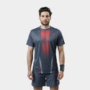 CAMISETA GRIS DROP SHOT DAILOS