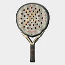 Paddle with textured surface and brand logo on a white background